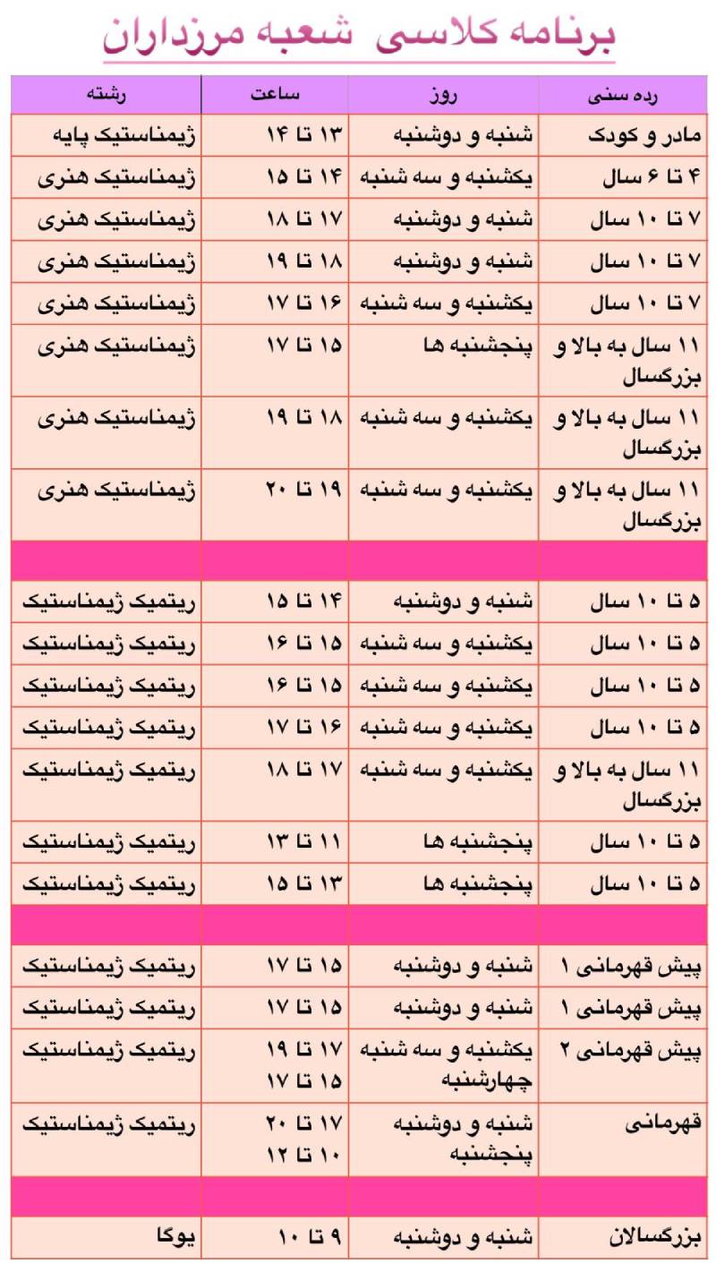 ساعت کلاس ژیمناستیک مرزداران (1)